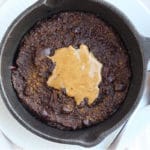 Almond flour brownie for one recipe